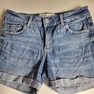 SALE Garage size 01 classic mid rise denim short